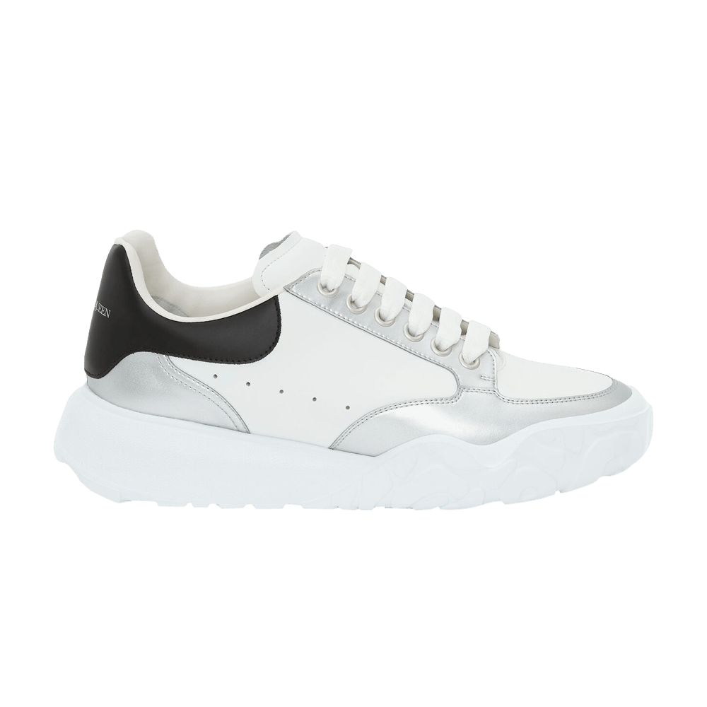 Buy Alexander McQueen Oversized Court Trainer 'True Grey
