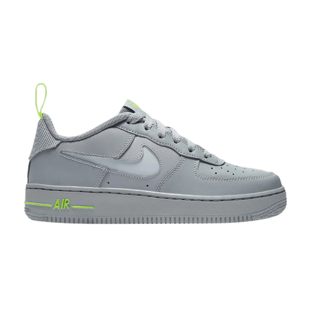 Nike Air Force 1 '07 LV8 GS 'Particle Grey Volt' - DD3227-001