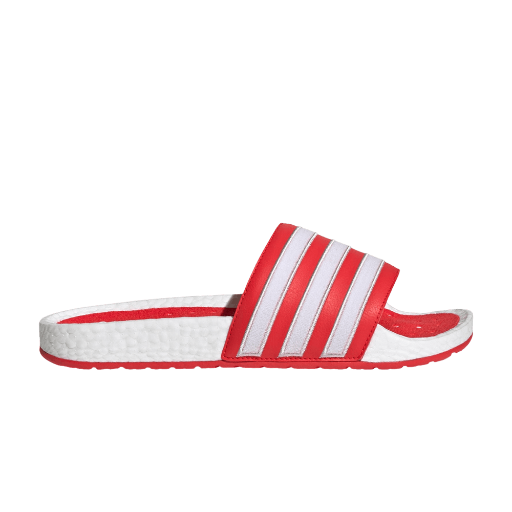 Adilette Boost Slide 'White Red'