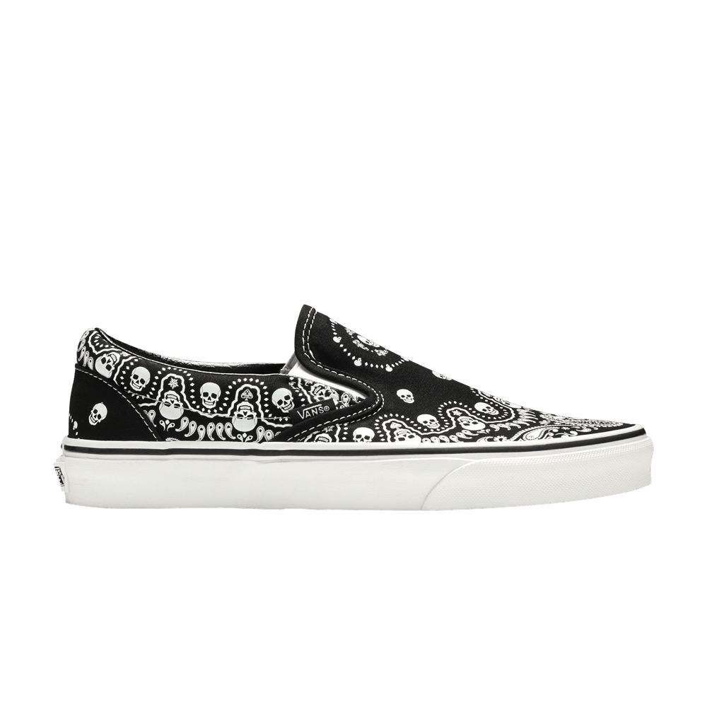 Vans Classic Slip-On 'Bandana - Black'