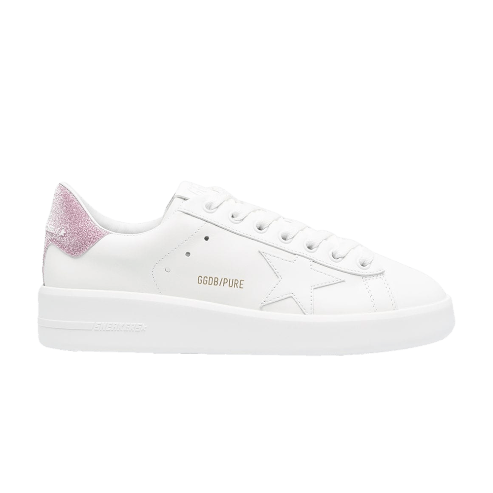 Golden Goose Wmns Purestar 'White Pink Glitter'