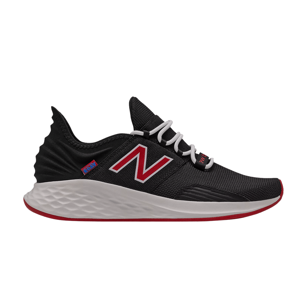New Balance Fresh Foam Roav 2E Wide 'Black Team Red' - MROAVBR1-2E