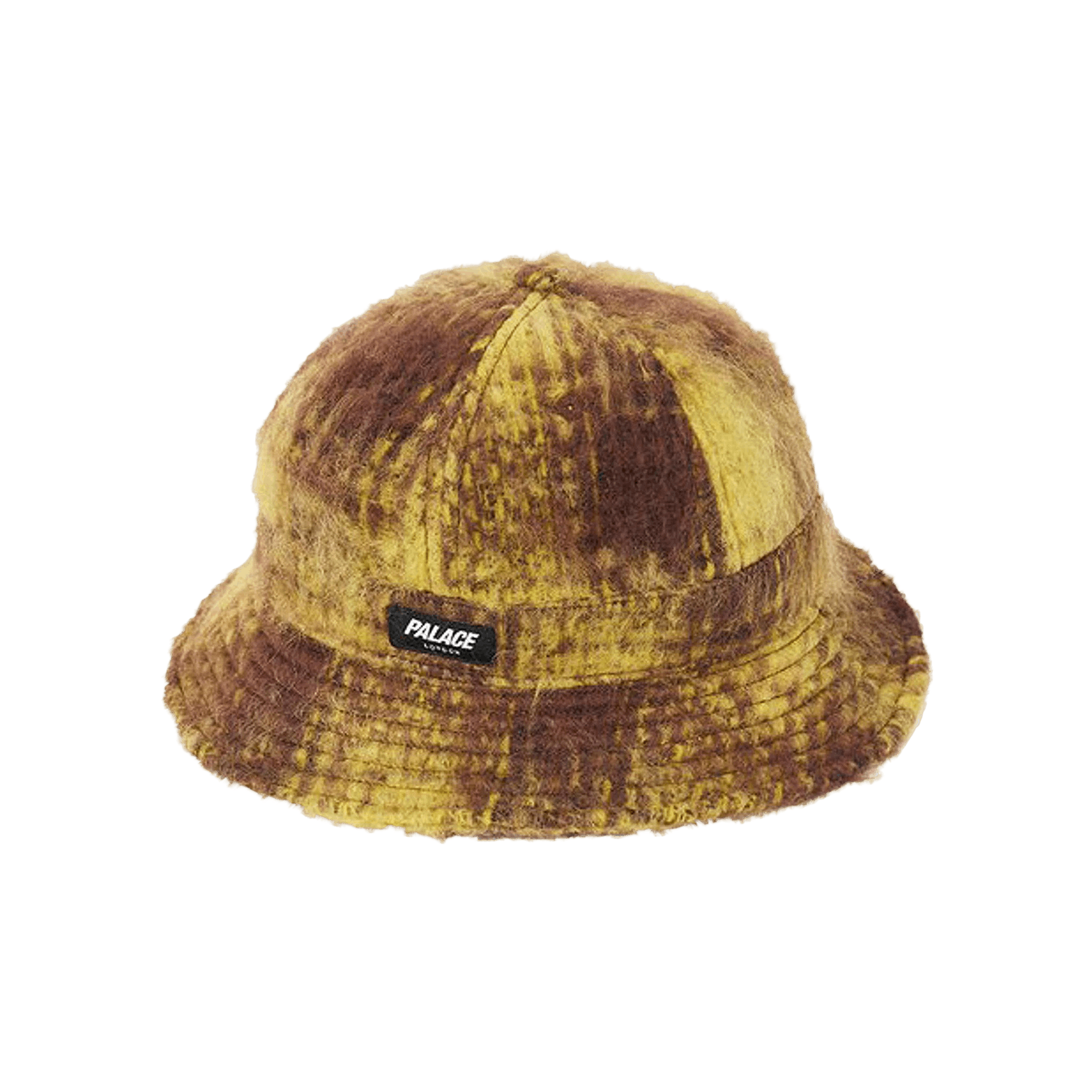Palace Bless Up Wool Bucket Hat 'Brown/Yellow'