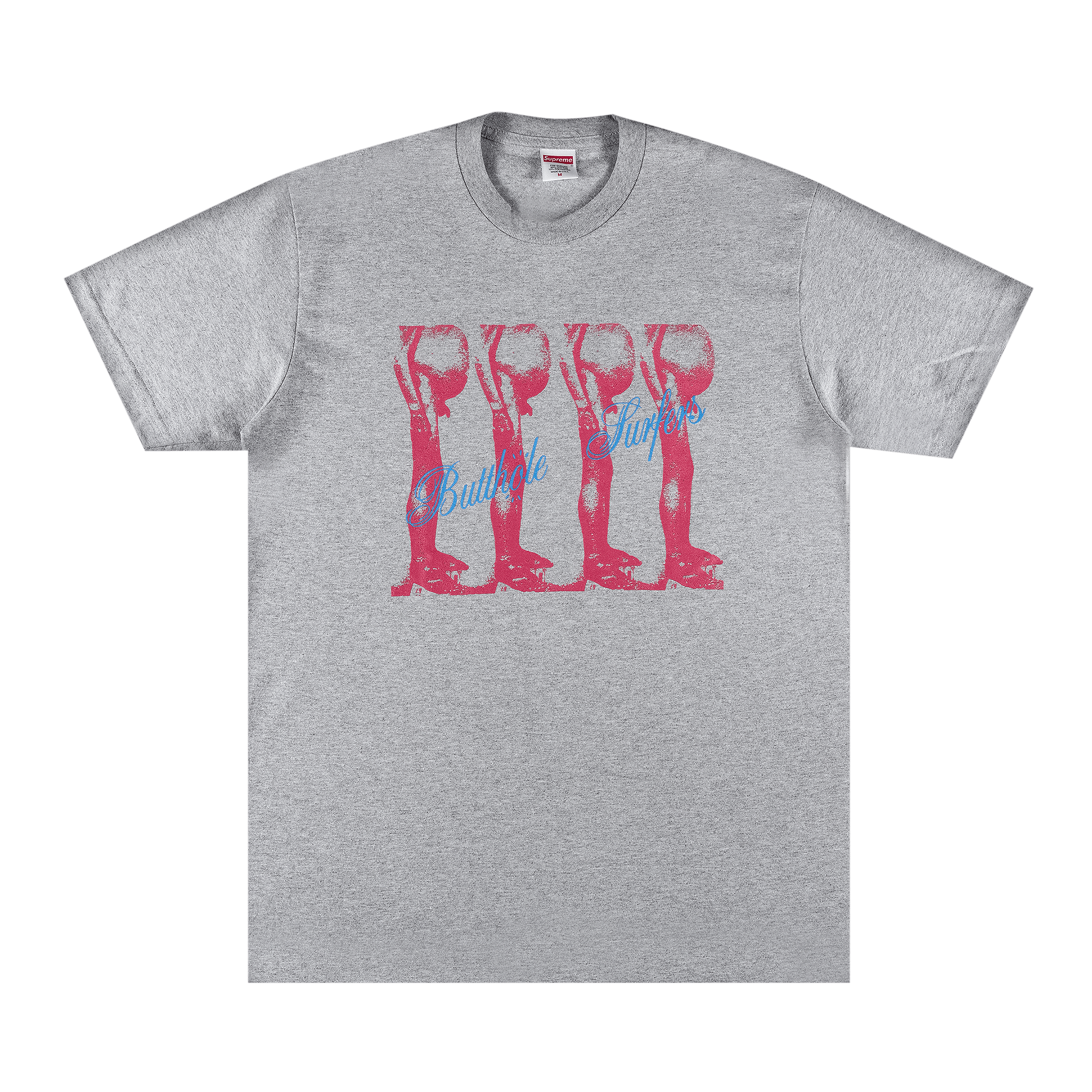 Supreme x Butthole Surfers Tee 'Heather Grey'