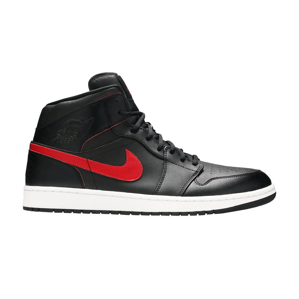 Air Jordan 1 Retro Mid 'Black Team Red'