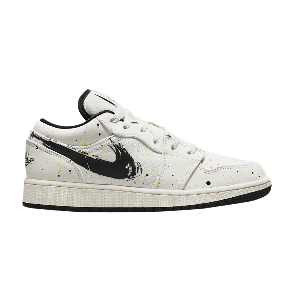 Air Jordan 1 Low SE GS 'Paint Splatter' - DH3295-100