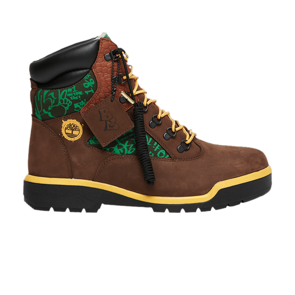 Desus & Mero x Timberland 6 Inch Waterproof Field Boot 'Dark Brown Crocodile'