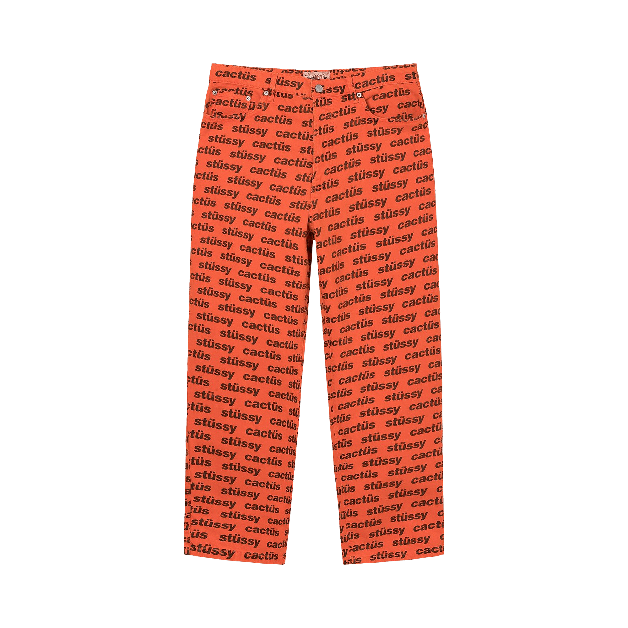 Stussy x Cactus Plant Flea Market Big Ol' Jean 'Orange'