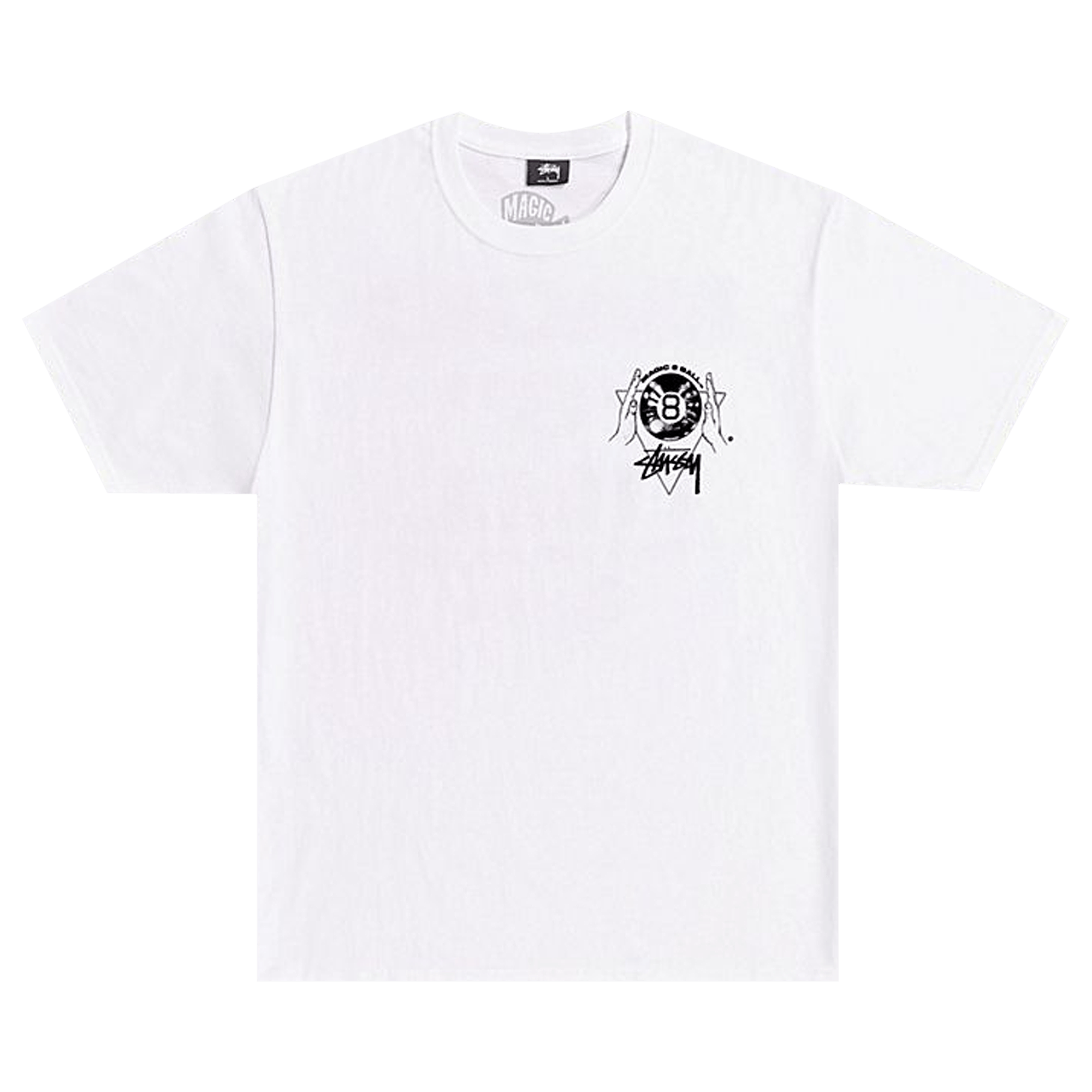 Stussy x Mattel Magic 8 Ball T-shirt 'White'