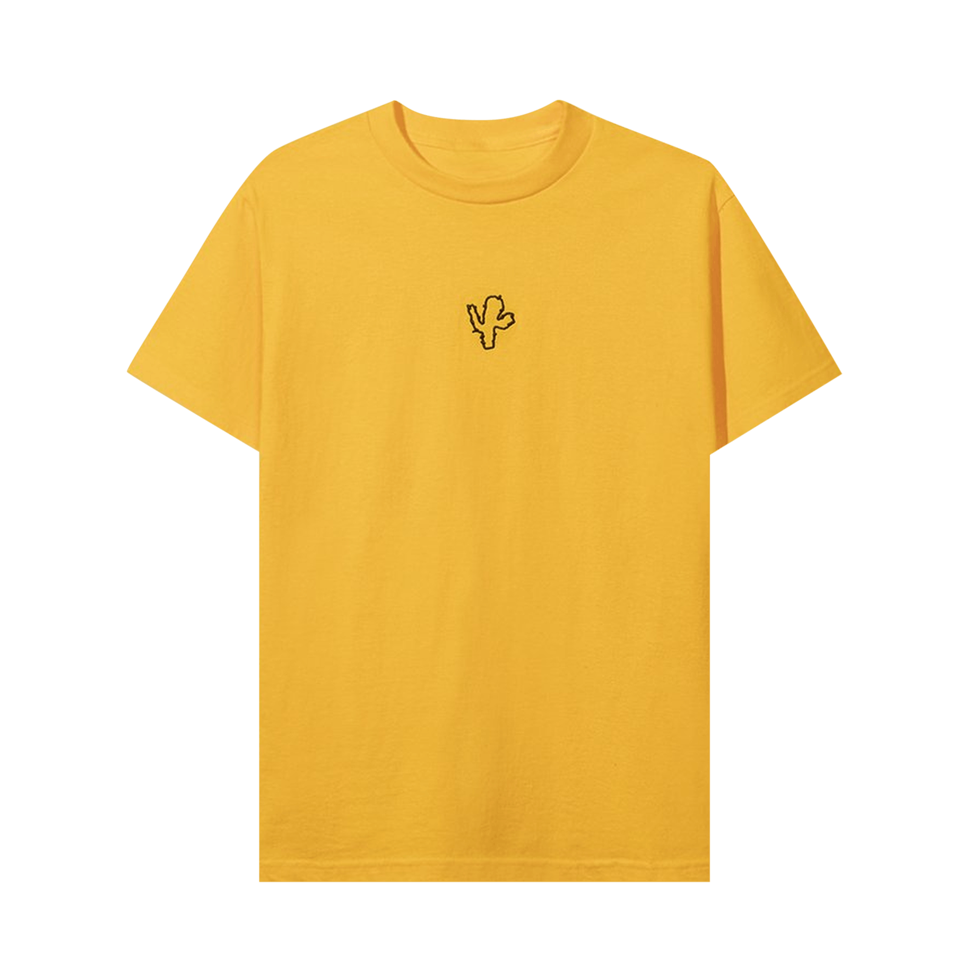 Anti Social Social Club x Cactus Plant Flea Market Club Tee 'Yellow'
