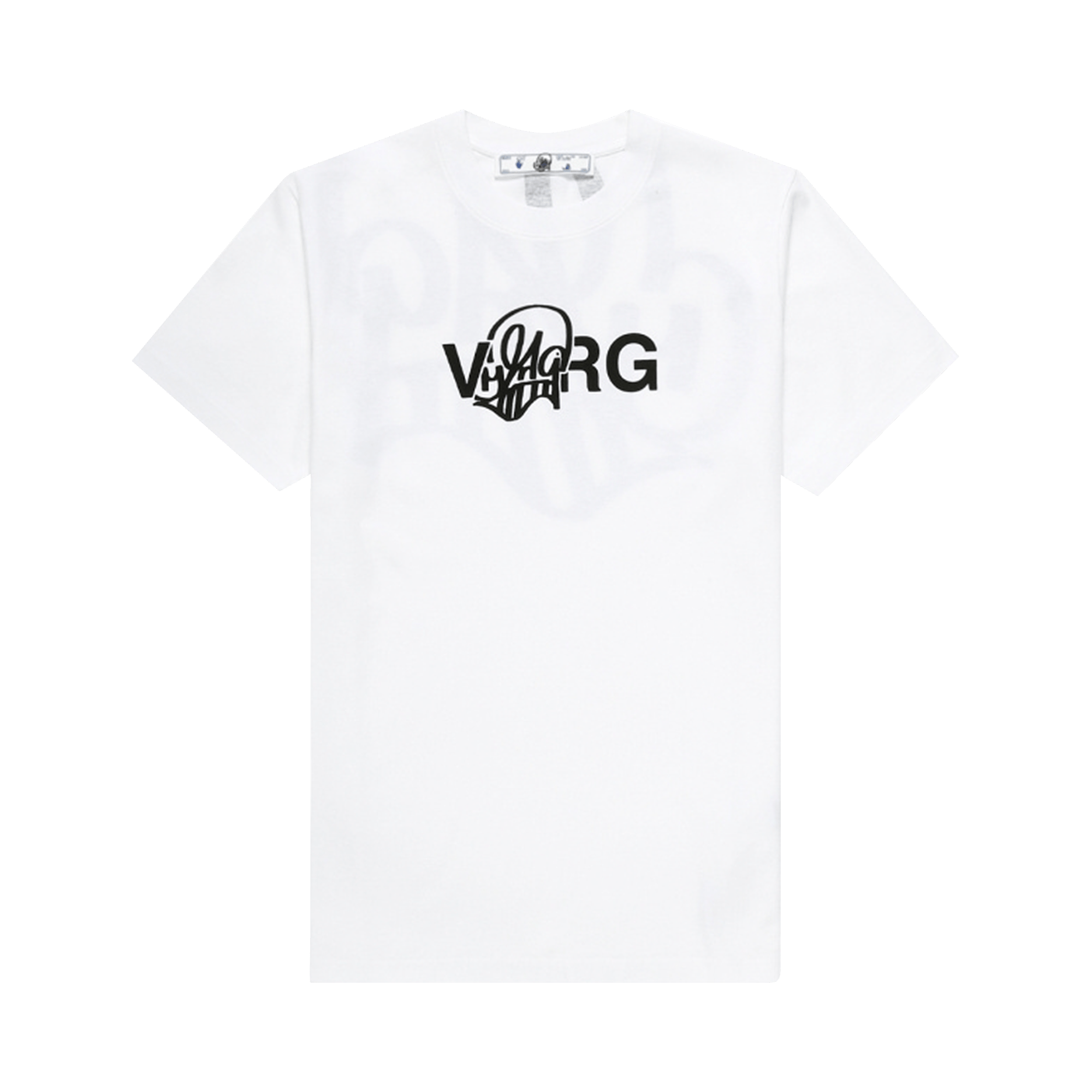 Off-White x Katsu Short-Sleeve Slim Tee 'White/Black'
