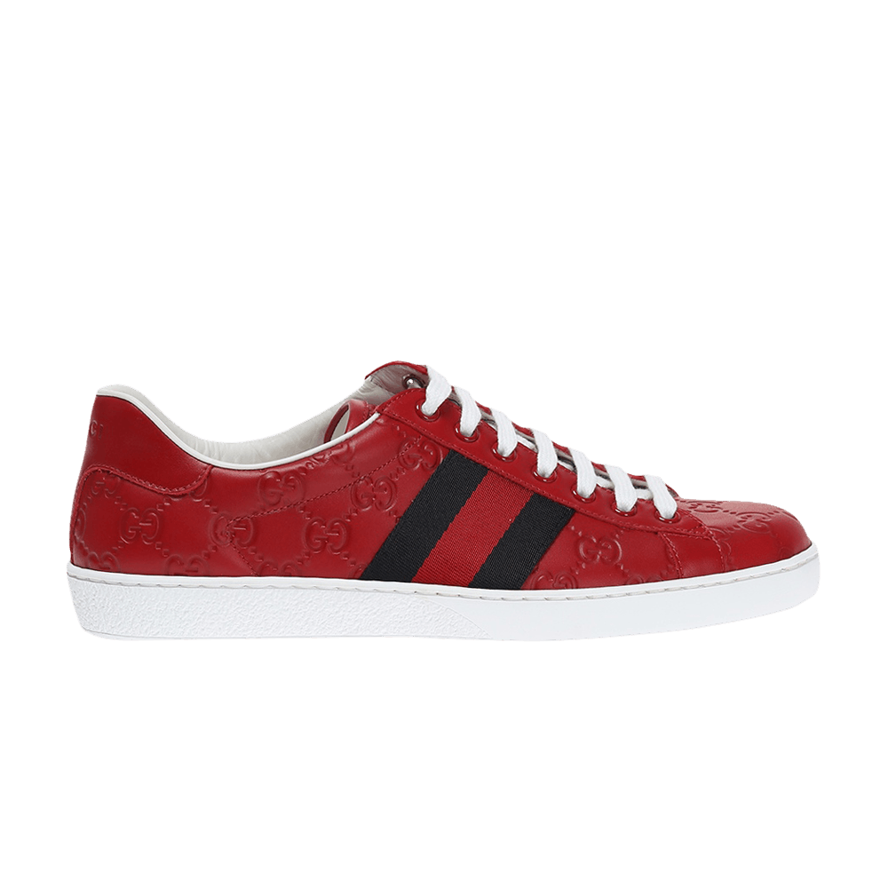 Gucci Ace Signature 'Red'