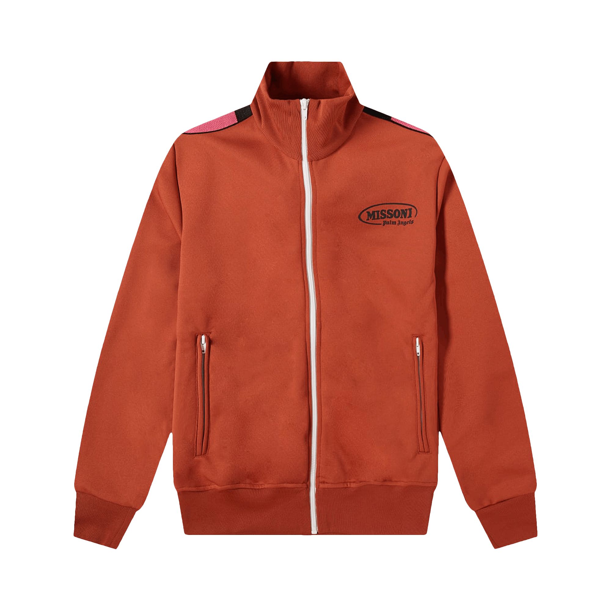 Palm Angels x Missoni Track Jacket 'Brick Red/White'