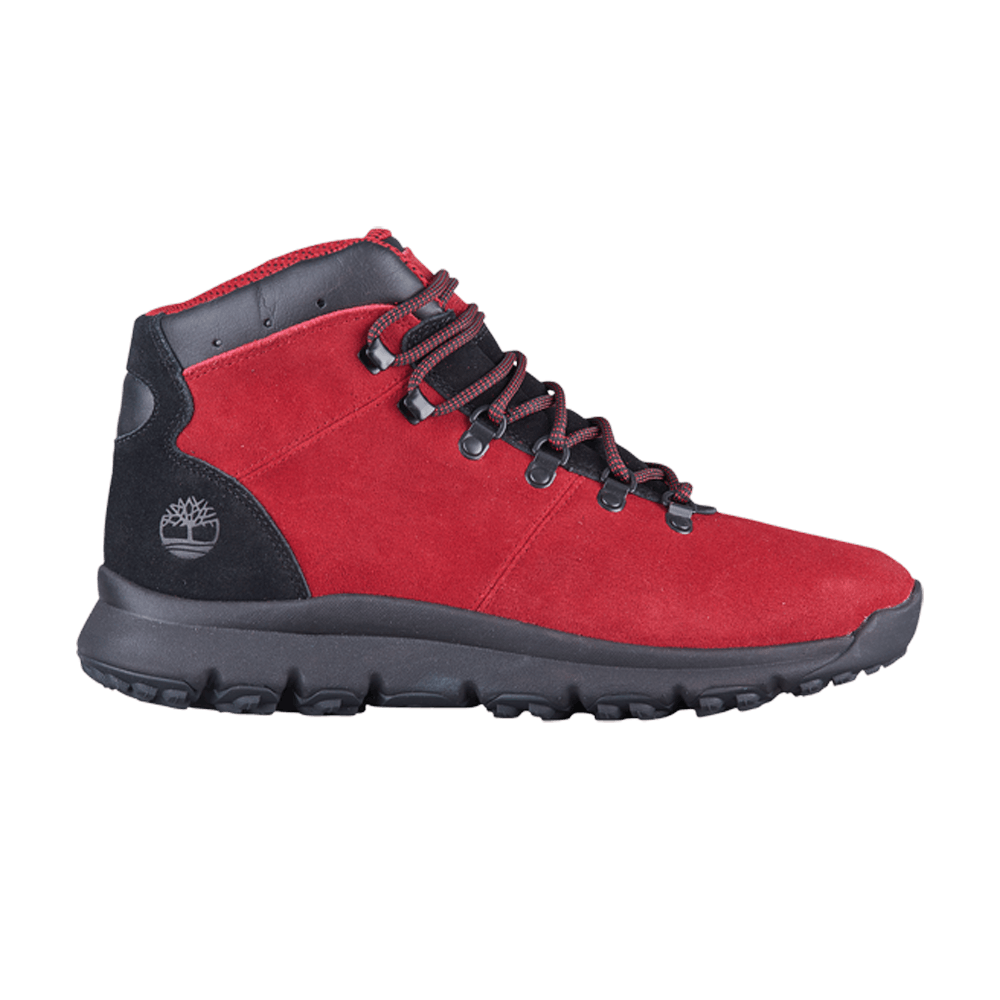 Timberland World Hiker Mid Boots 'Medium Red'