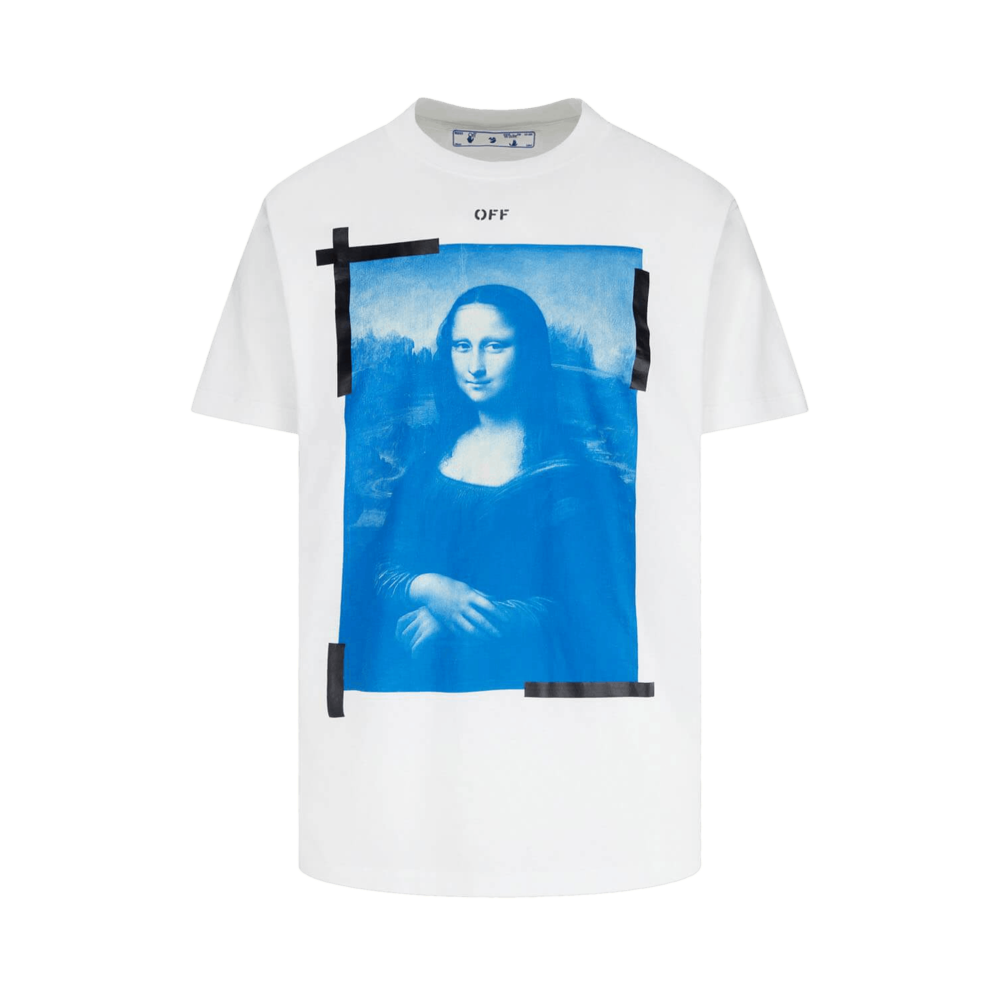 Off-White Monalisa Slim Tee 'White/Black'