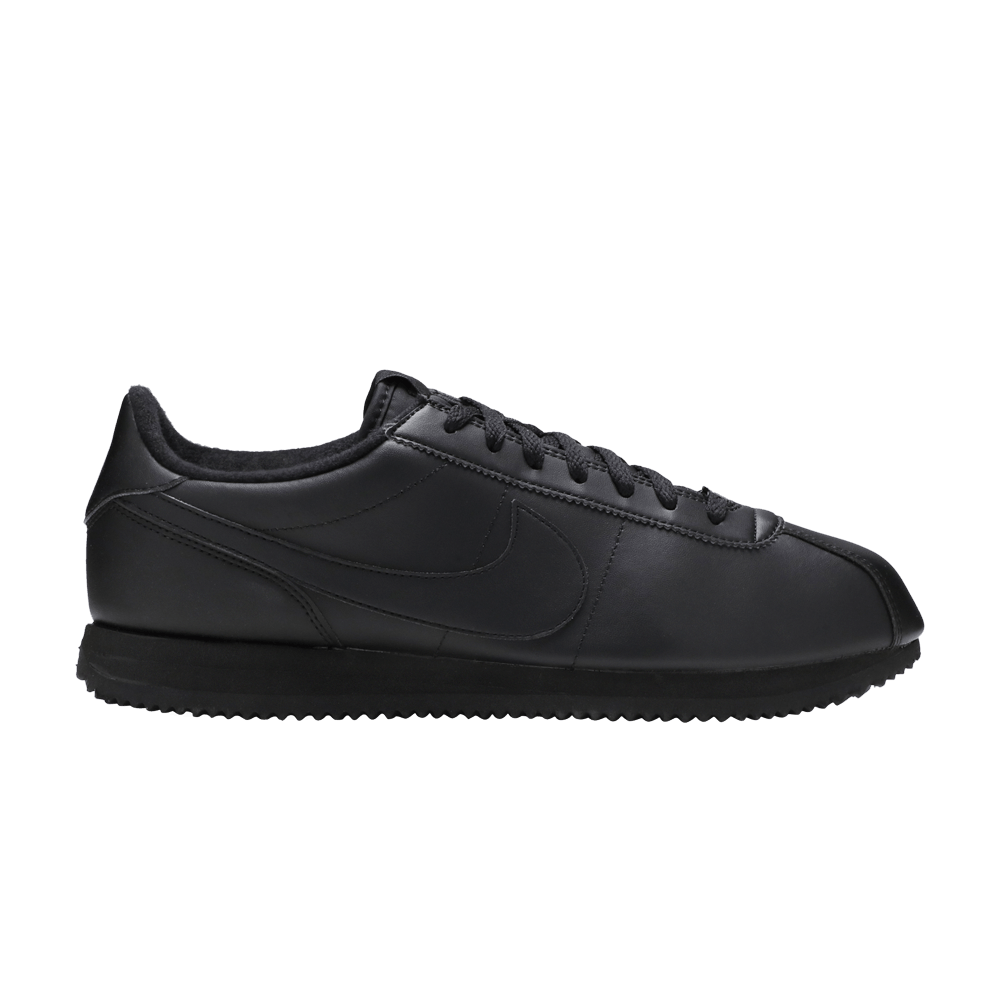 Cortez Basic Leather 'Black Anthracite'