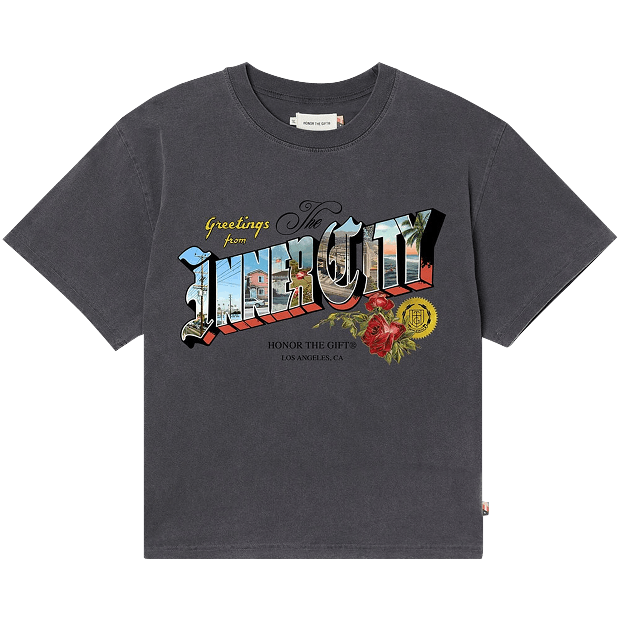 Honor The Gift Summer Greetings Tee 'Black'