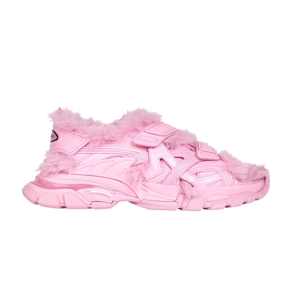 Balenciaga Wmns Furry Sandal 'Pink'