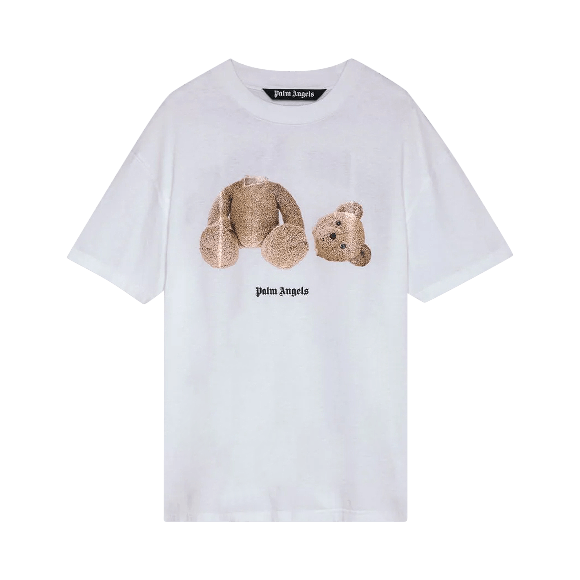 Palm Angels Bear Classic Tee 'White/Brown'