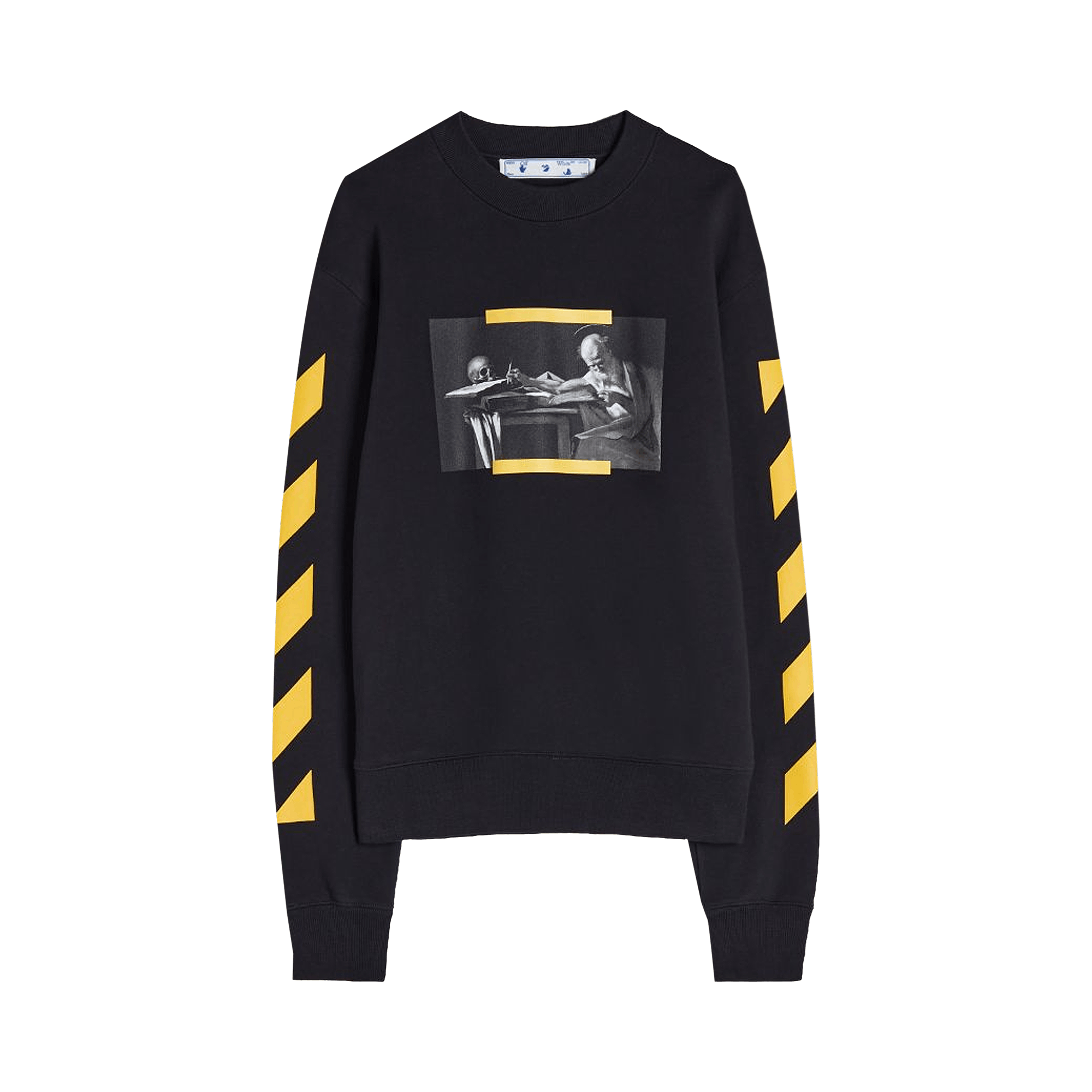 Off-White Caravaggio Painting Slim Crewneck 'Black/Multicolor'