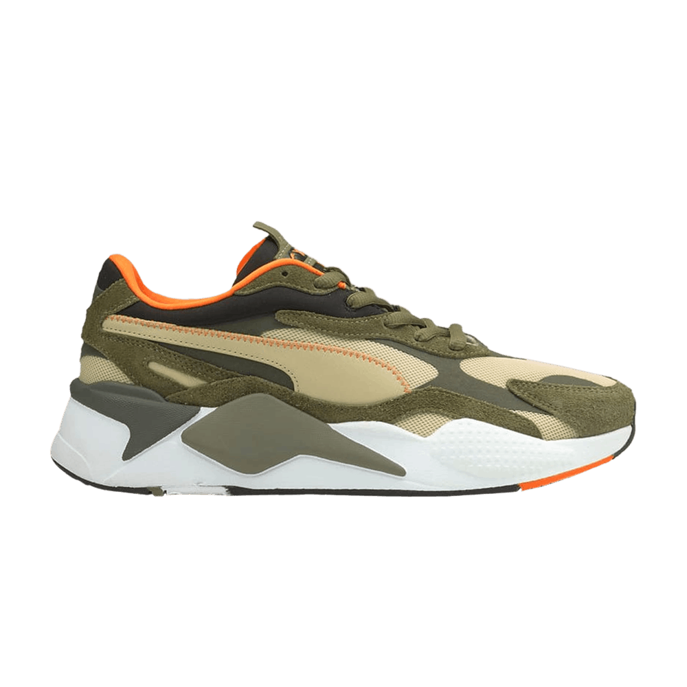 Pre-owned Puma Rs-x3 'camo' In Green