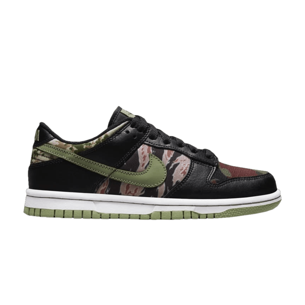 Nike Dunk Low SE GS 'Black Multi-Camo' - DB1909-001