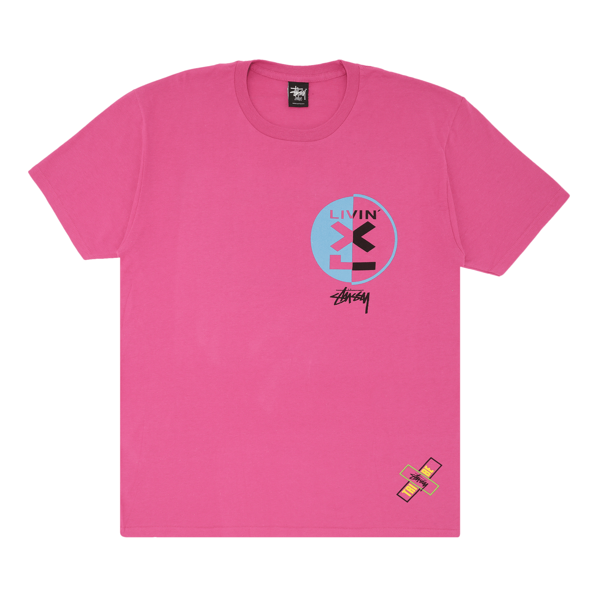 Stussy Power Tee 'Pink'