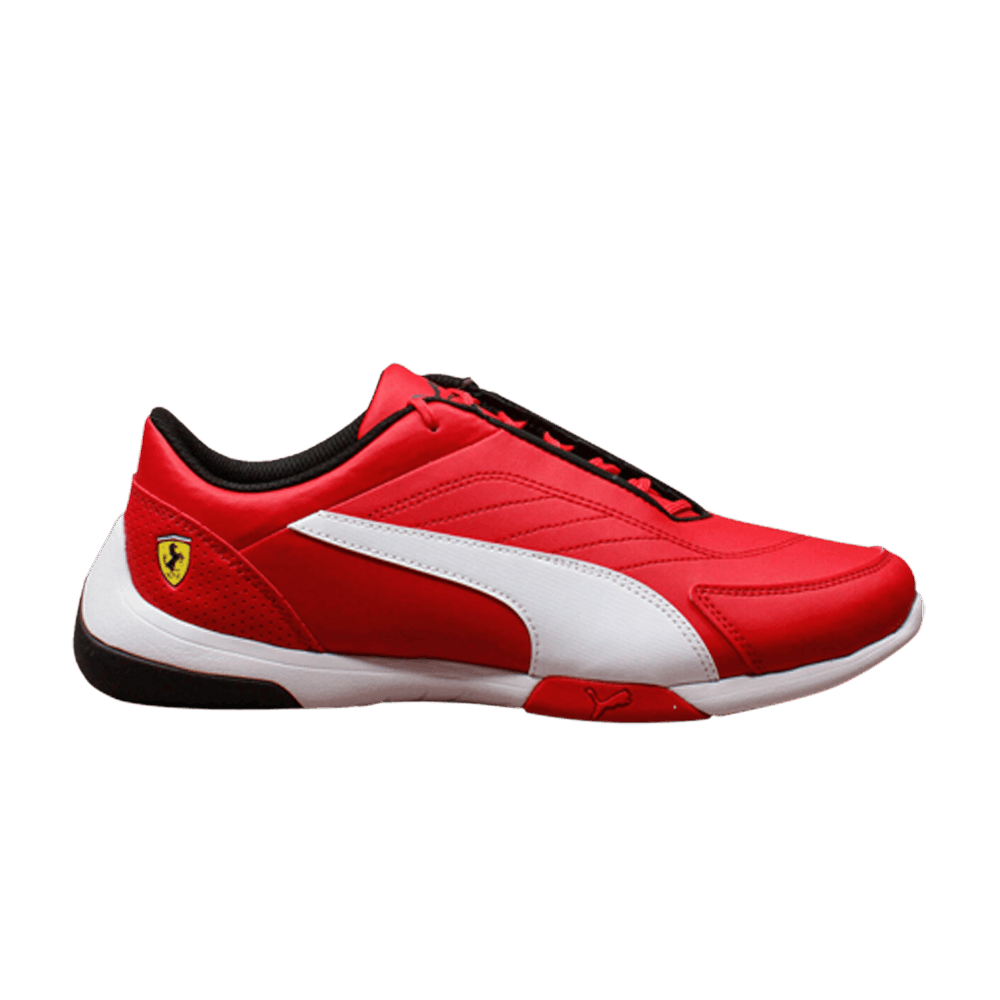 Pre-owned Puma Scuderia Ferrari X Kart Cat 3 'rosso Corsa' In Red
