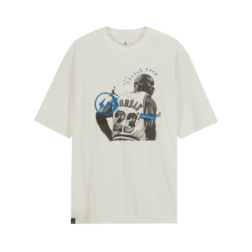 Air Jordan x Travis Scott x Fragment Design T-Shirt 'White'