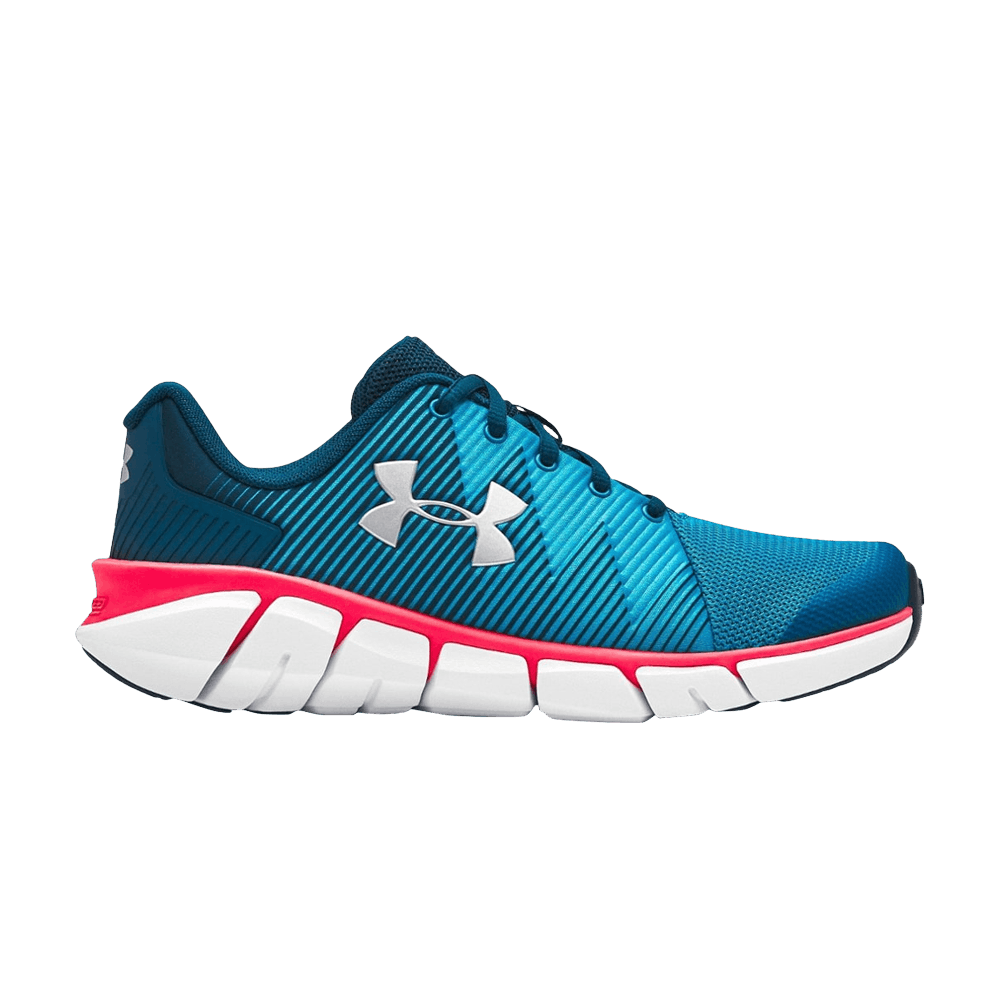 Under Armour X Level Scramjet 2 GS 'Petrol Blue Red Rage'