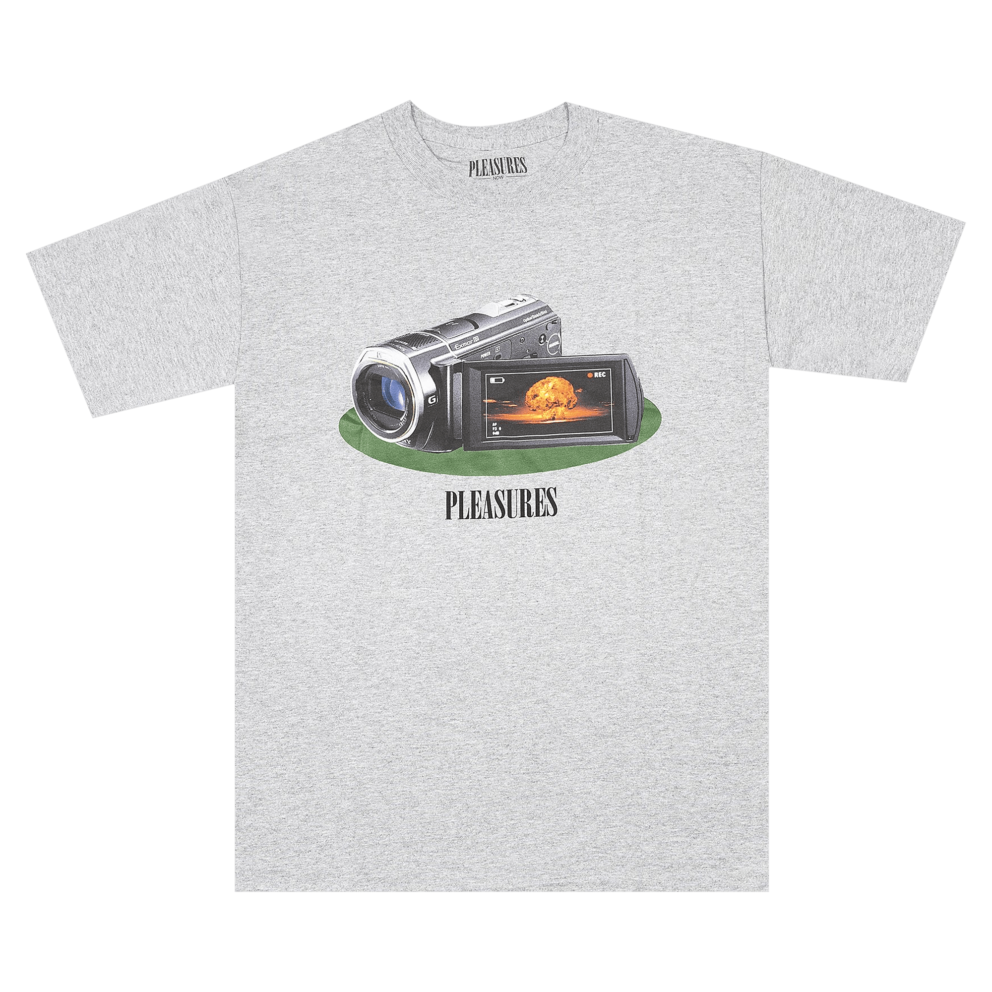 Pleasures Recording T-Shirt 'Grey'