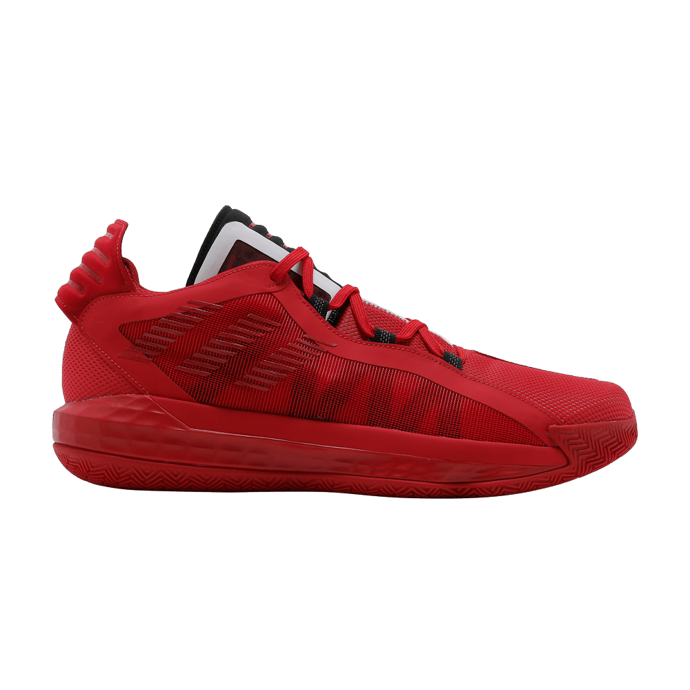 Pre-owned Adidas Originals Dame 6 'scarface' In Red