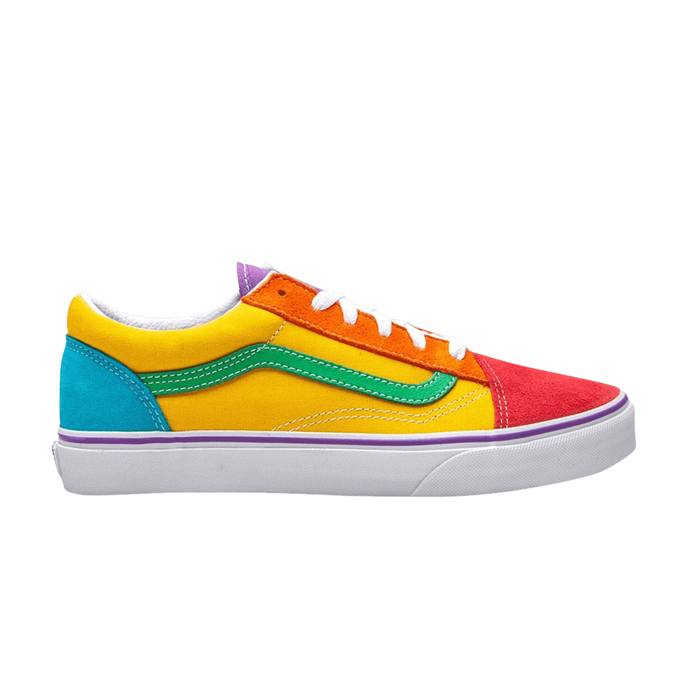 Vans Old Skool Kids 'Rainbow Colorblock'