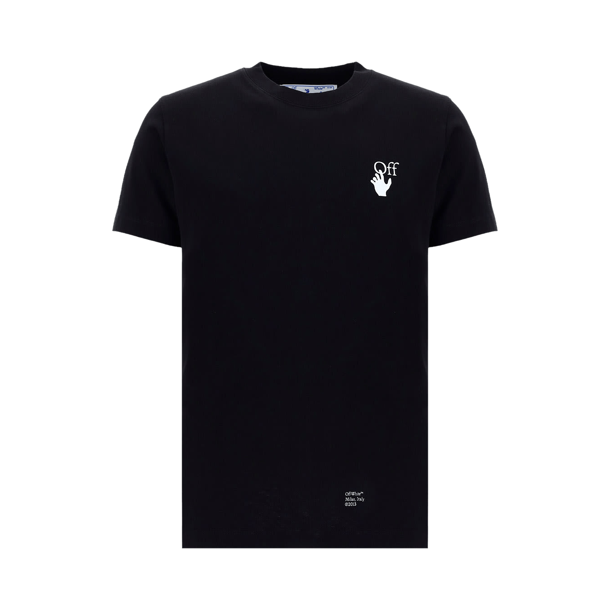 Off-White Caravaggio Arrow Short-Sleeve Slim Tee 'Black/White'