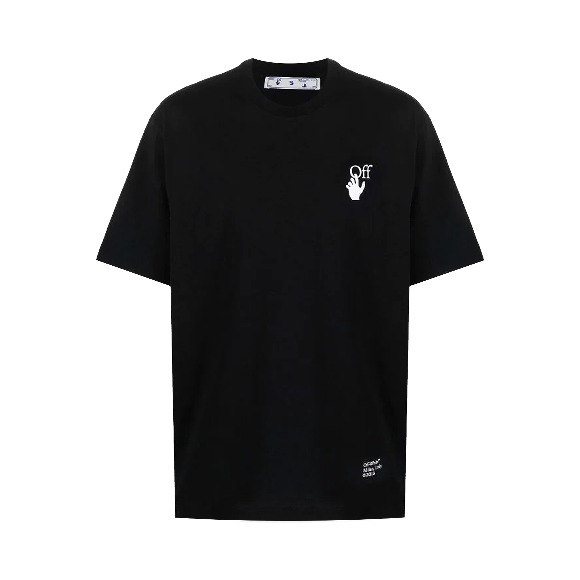 Off-White Caravaggio Arrow Short-Sleeve Over Skate Tee 'Black/White'