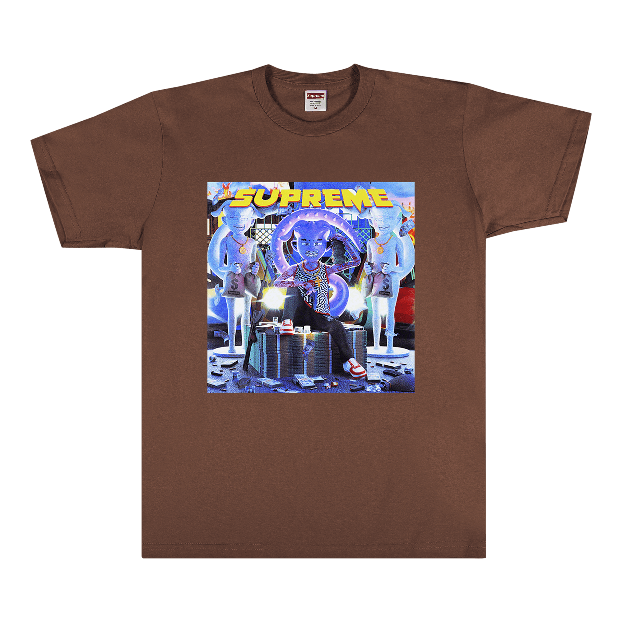 Supreme Richest Tee 'Brown'