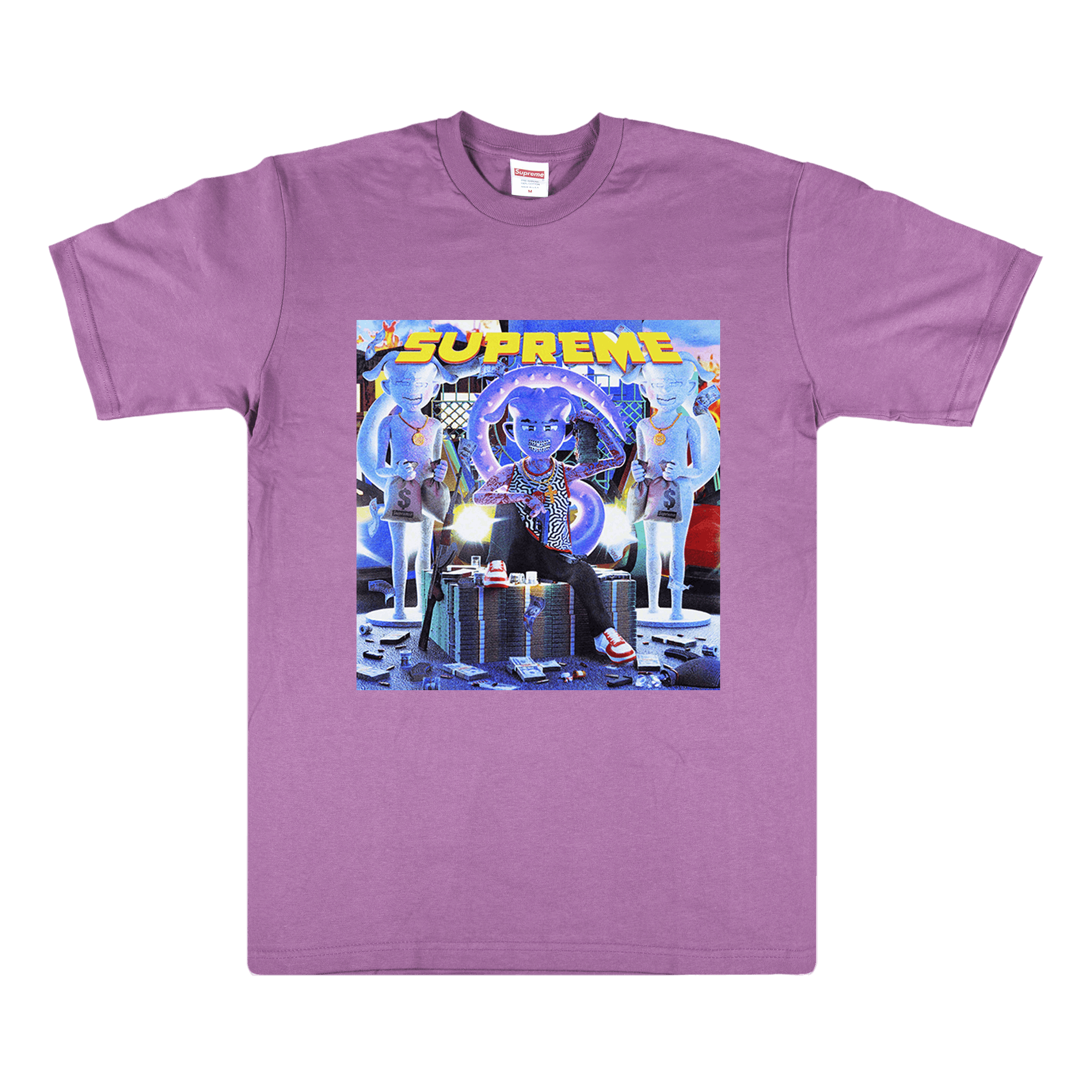 Supreme Richest Tee 'Plum'