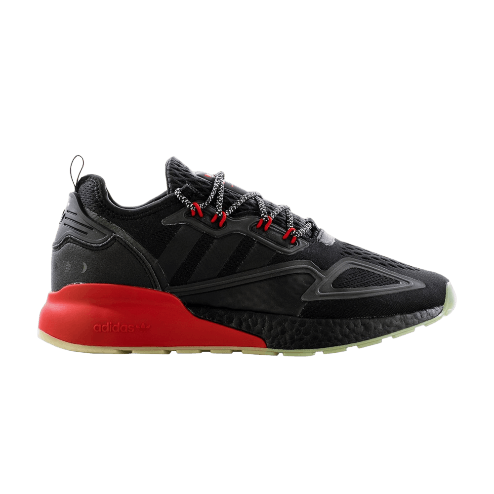 adidas ZX 2K Boost 'Black Scarlet' - H01925