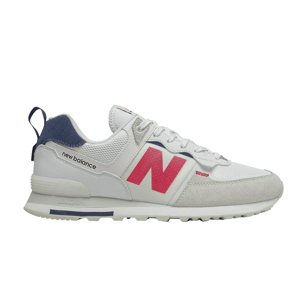 574 2E Wide 'White Natural Indigo'