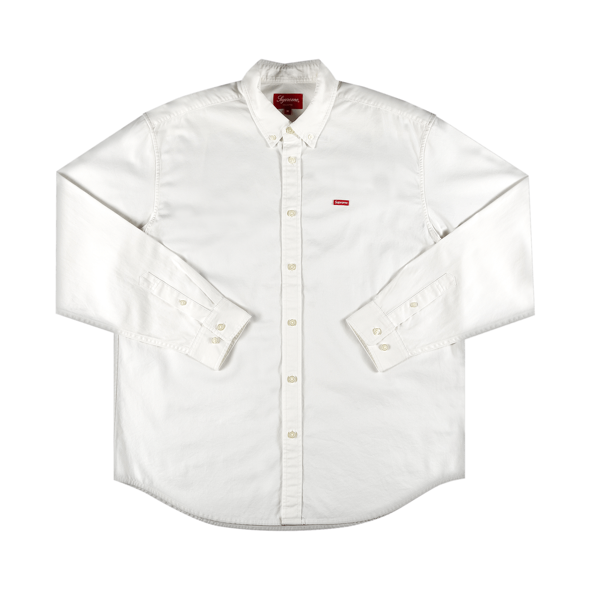 Supreme Small Box Twill Shirt 'White'