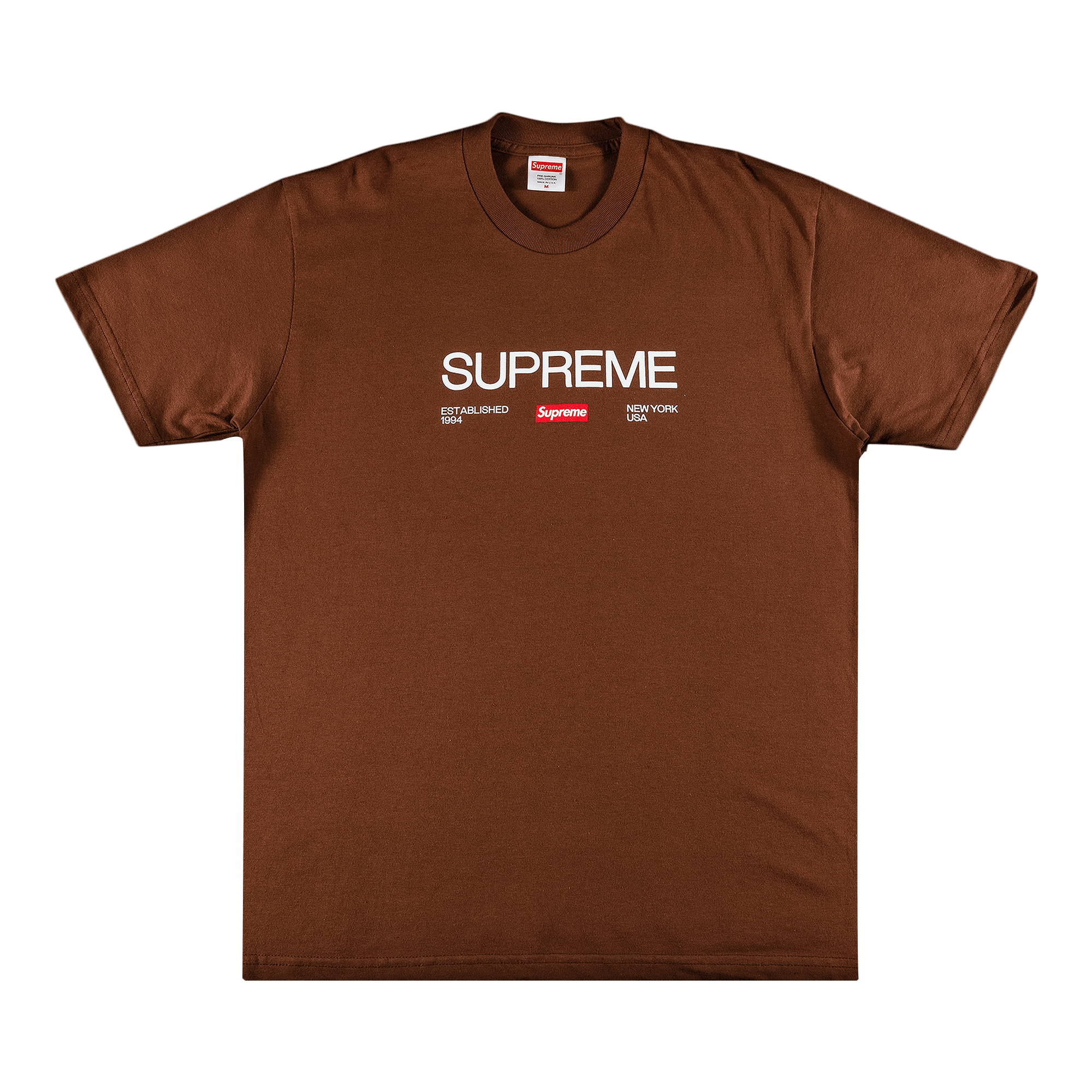 Supreme Est. 1994 Tee 'Brown'