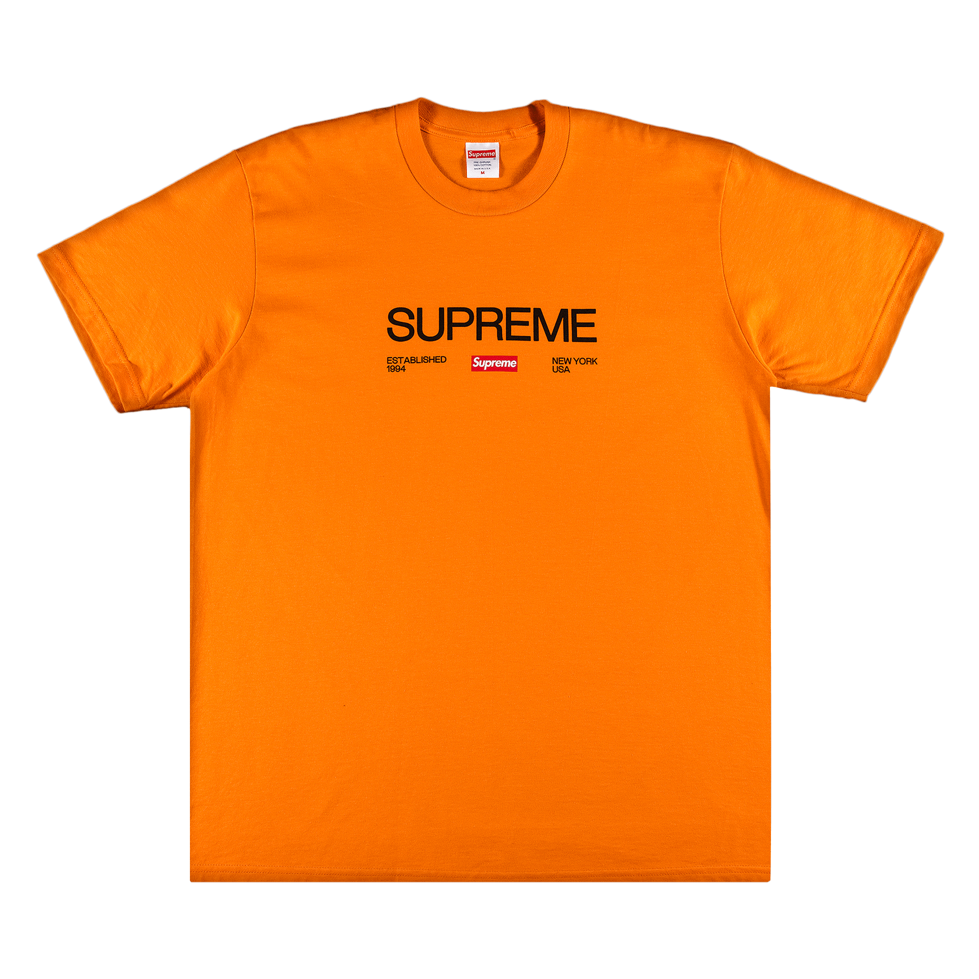 Supreme Est. 1994 Tee 'Orange'