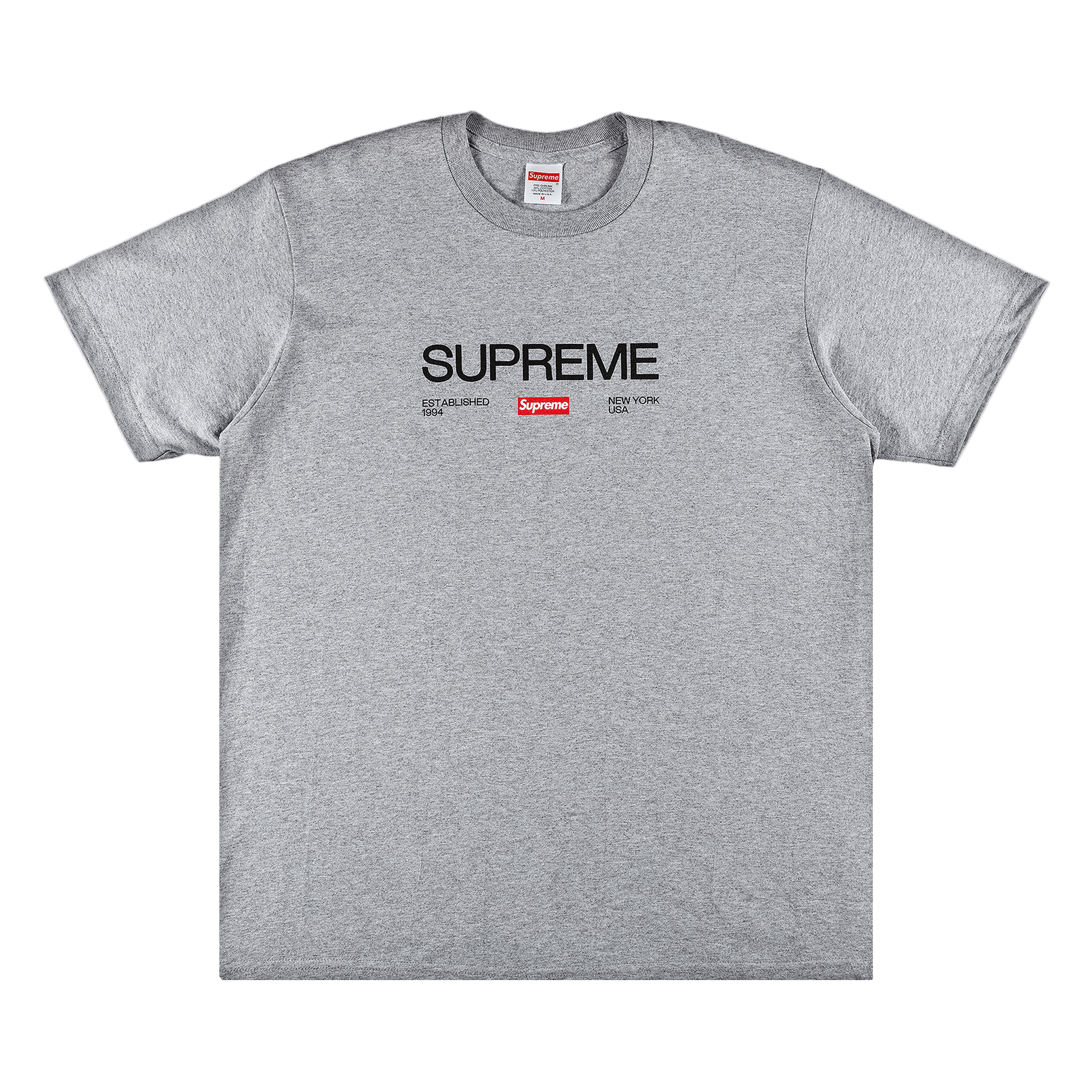 Supreme Est. 1994 Tee 'Heather Grey'