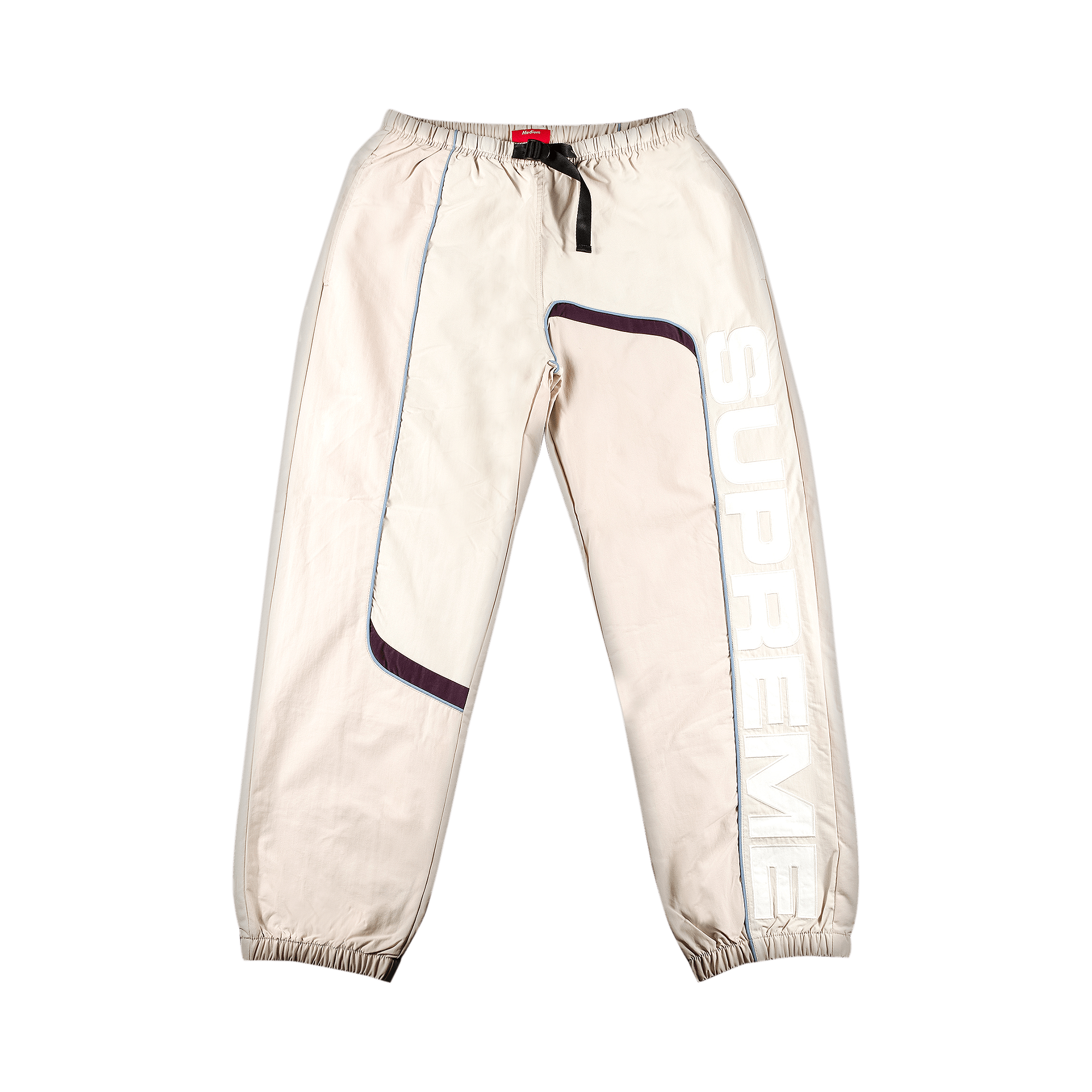 Supreme S Paneled Belted Track Pant 'Dusty Pink'