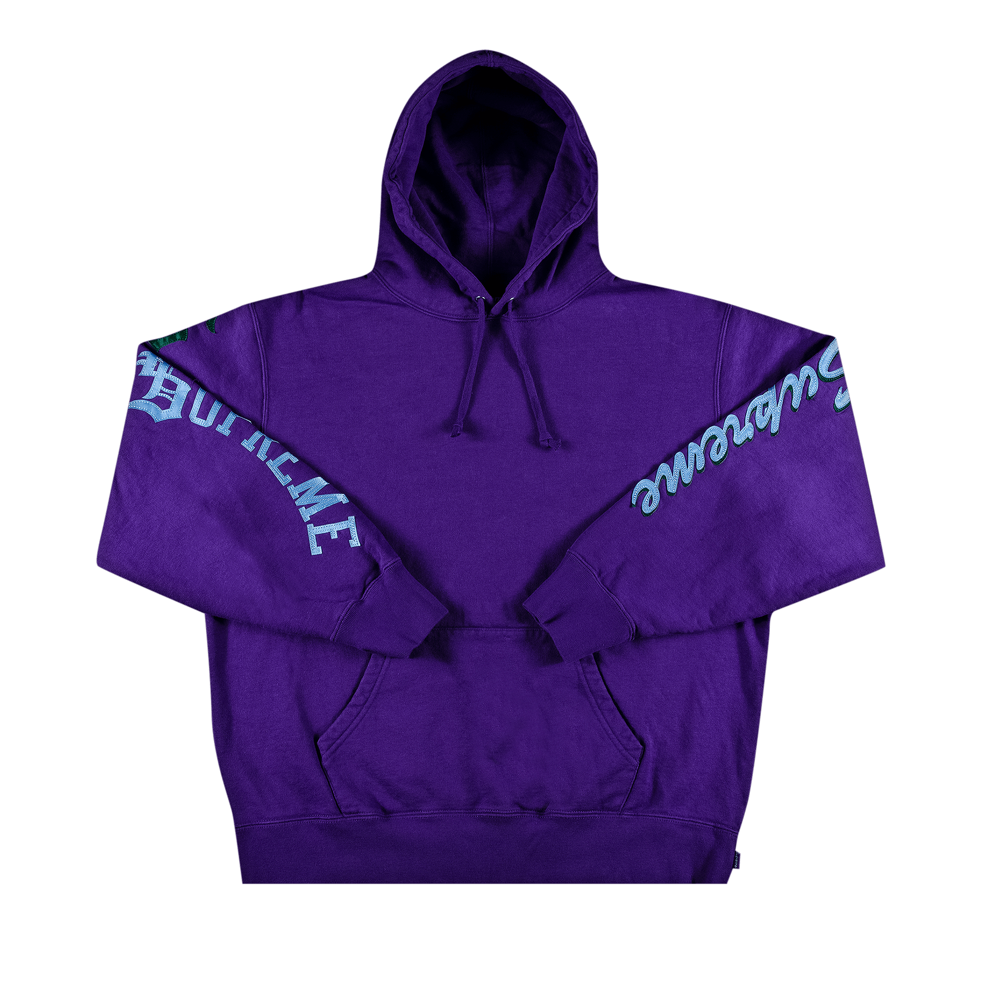 Supreme Multi Logo Hooded Sweatshirt 'Purple'