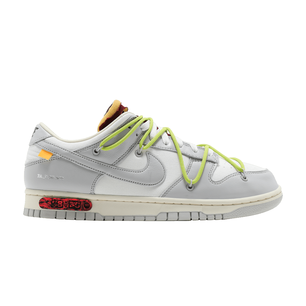 Off-White x Nike Dunk Low 'Lot 08 of 50'