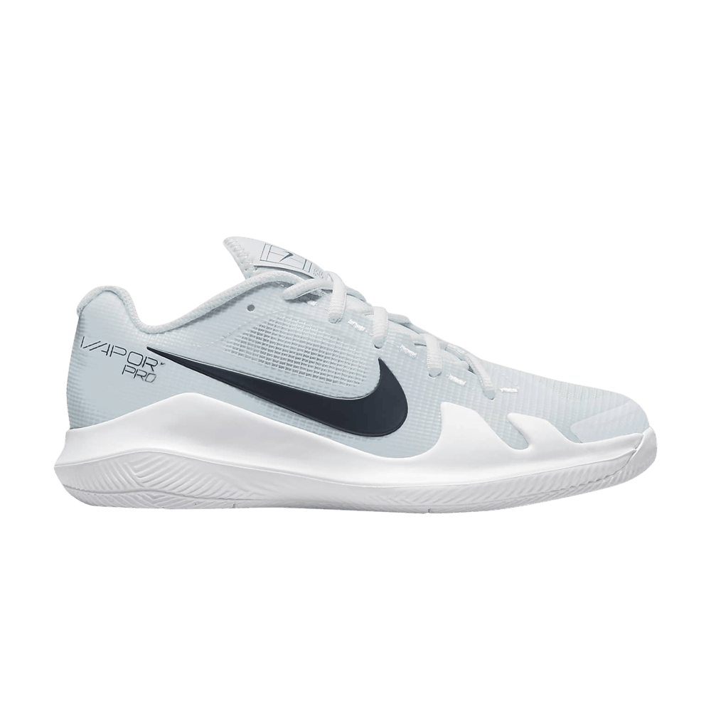 NikeCourt Vapor Pro GS 'Pure Platinum Obsidian'