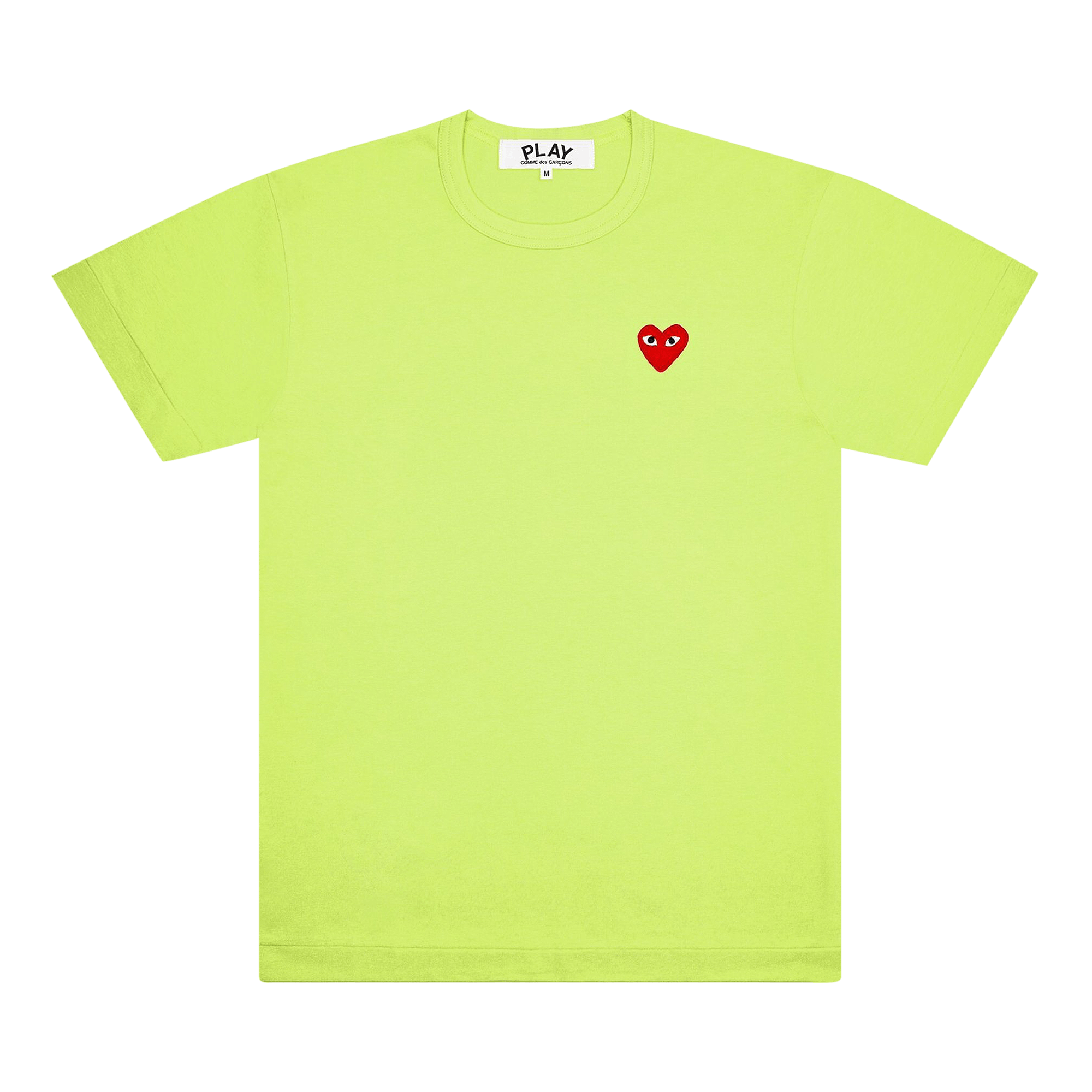 Comme des Garçons PLAY Pastelle Emblem T-Shirt 'Green'