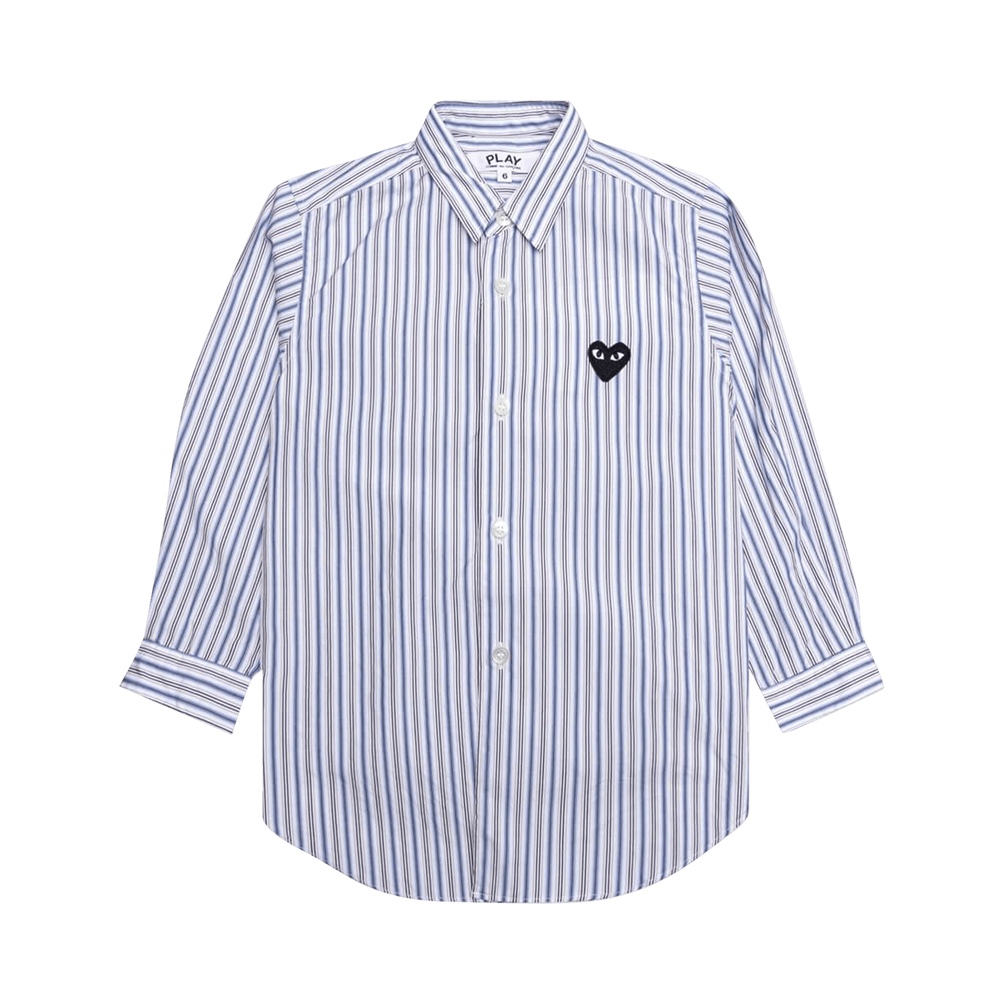 Comme des Garçons PLAY Striped Shirt 'Blue/White/Black'