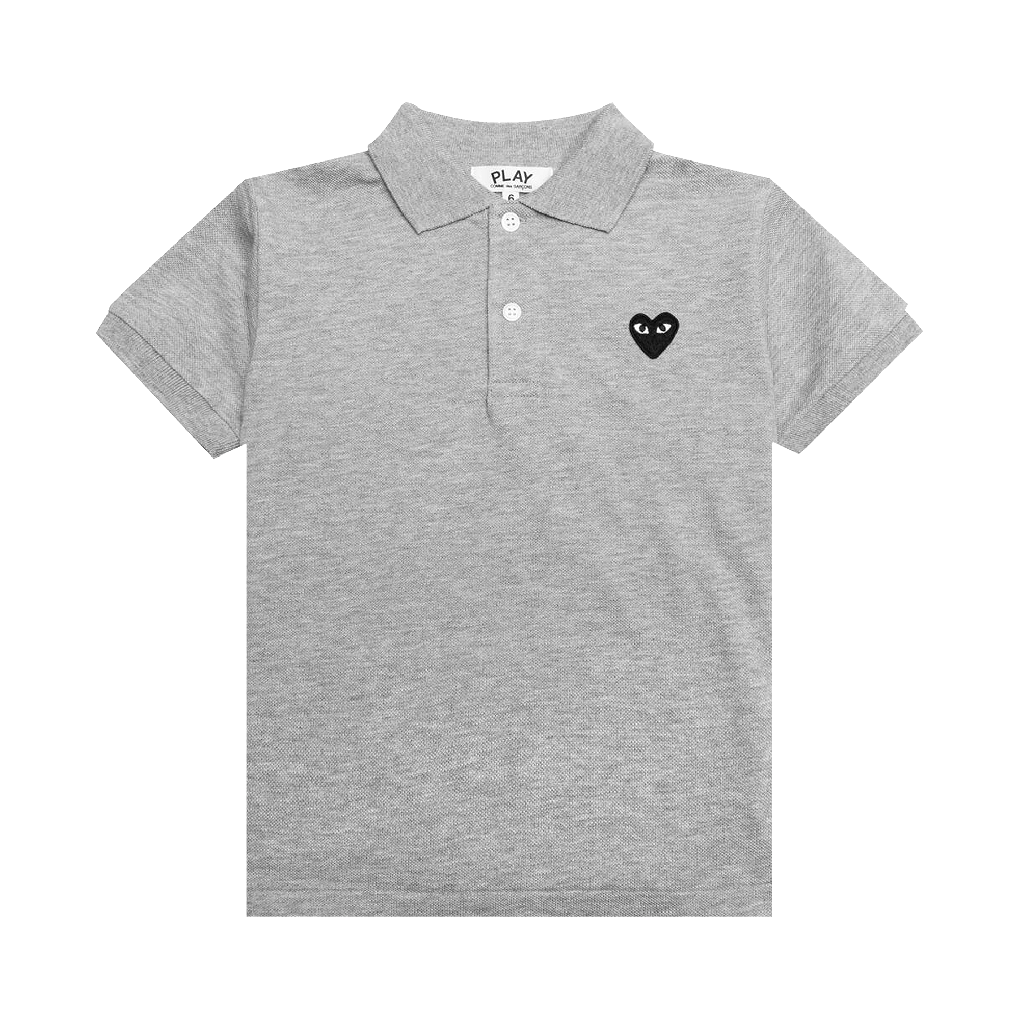 Comme des Garçons PLAY Polo 'Grey'